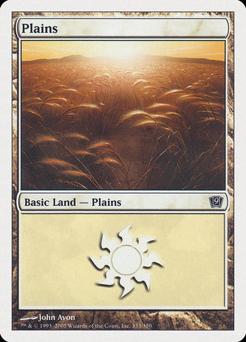 Plains (333) [Ninth Edition]