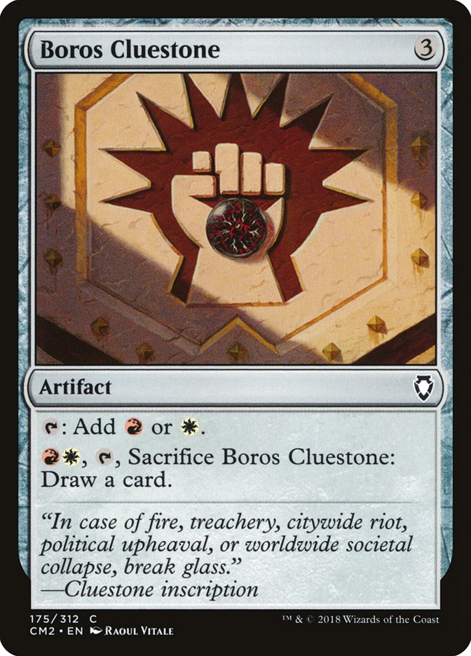 Boros Cluestone [Commander Anthology Volume II]