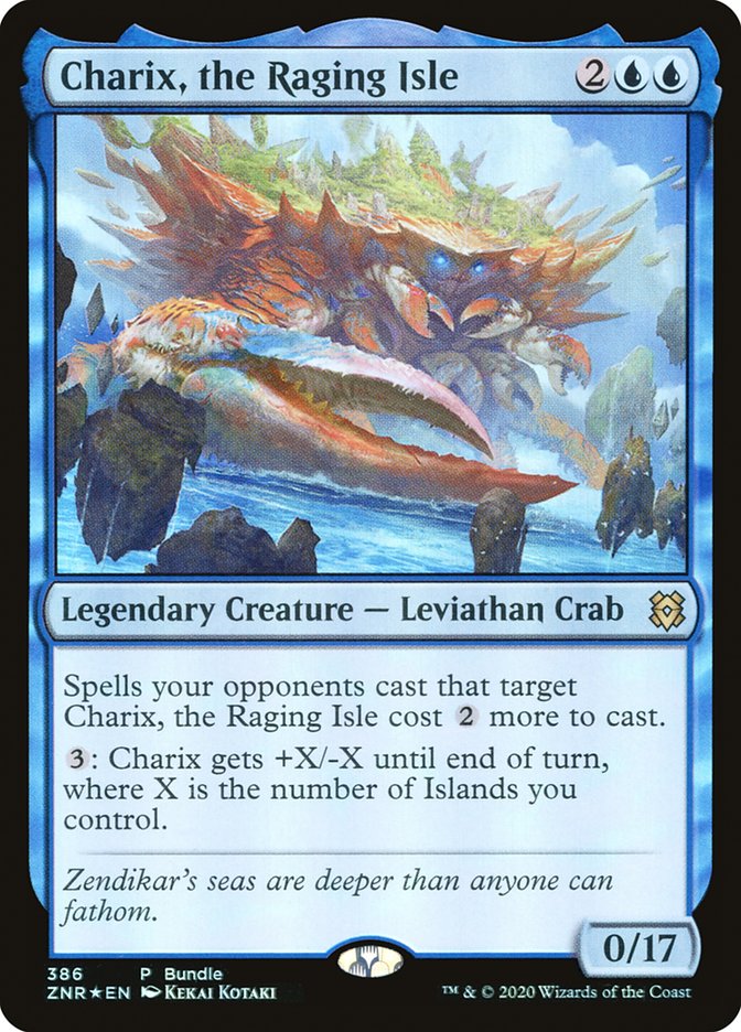 Charix, the Raging Isle (386) [Zendikar Rising Promos]
