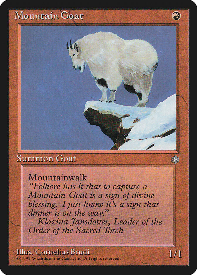 Mountain Goat [Ice Age]