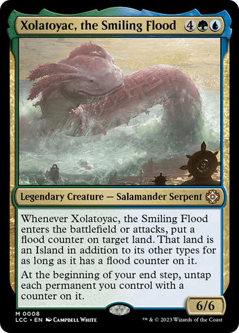 Xolatoyac, the Smiling Flood [The Lost Caverns of Ixalan Commander]