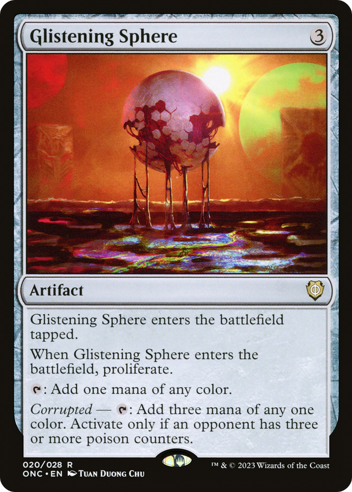 Glistening Sphere [Phyrexia: All Will Be One Commander]