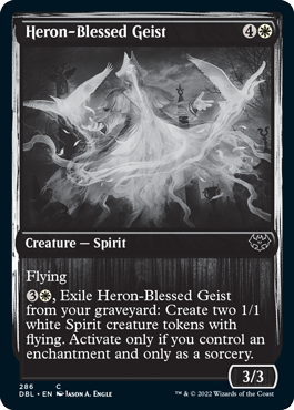 Heron-Blessed Geist [Innistrad: Double Feature]