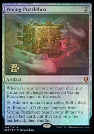 Vexing Puzzlebox [Commander Legends: Battle for Baldur's Gate Prerelea Vexing Puzzlebox [Commander Legends: Battle for Baldur's Gate Prerelea