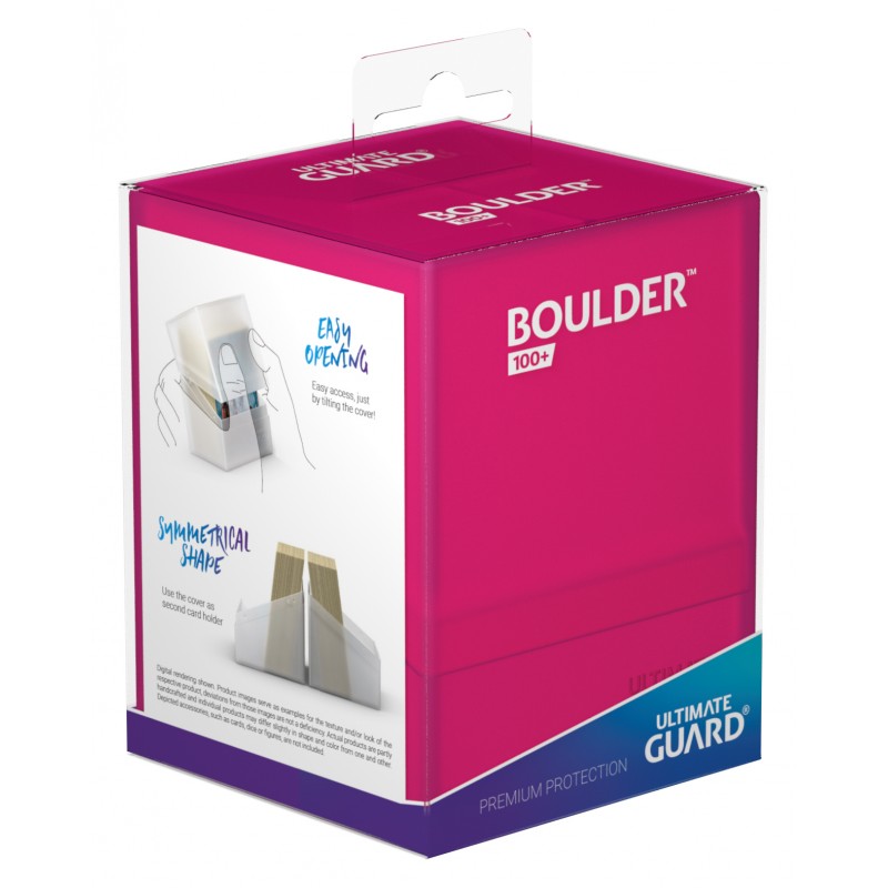 Ultimate Guard Boulder 100+ Deck Case Pink