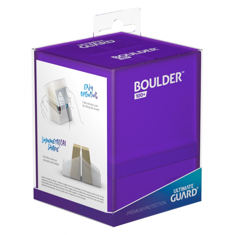 Ultimate Guard Boulder 100+ Deck Case Purple