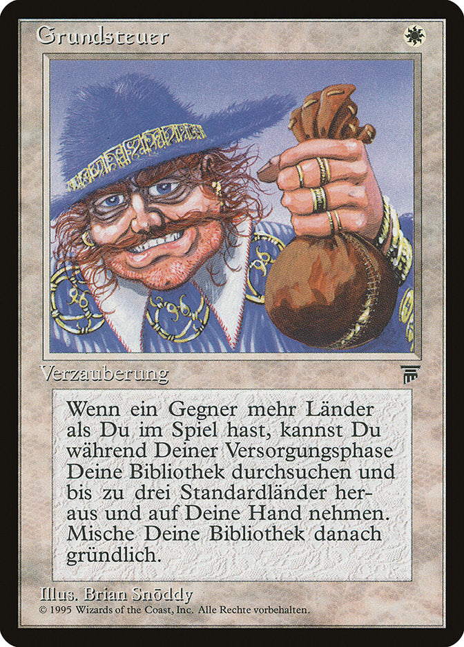 Land Tax (German) - "Grundsteuer" [Renaissance]