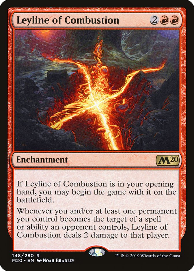 Leyline of Combustion [Core Set 2020]