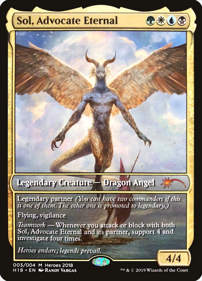 t*4様 格安　Sol,Advocate Eternal Heroes of r Sol, Advocate Eternal [Heroes of the Realm 2018] – Phoenix Comics