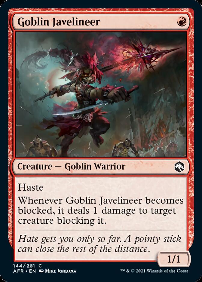 Goblin Javelineer [Dungeons & Dragons: Adventures in the Forgotten Rea Goblin Javelineer [Dungeons & Dragons: Adventures in the Forgotten Rea