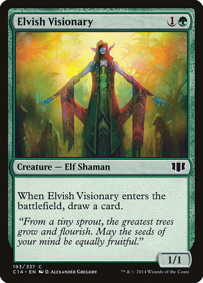 Elvish Visionary [Commander 2014]