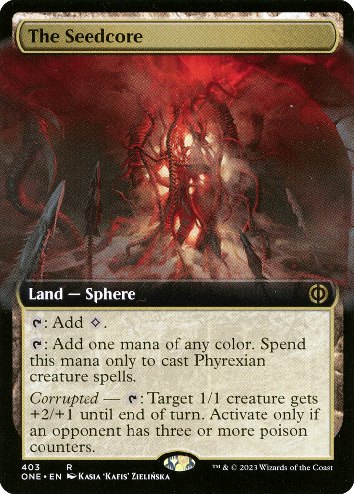 The Seedcore (Extended Art) [Phyrexia: All Will Be One]