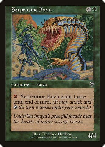 Serpentine Kavu [Invasion]
