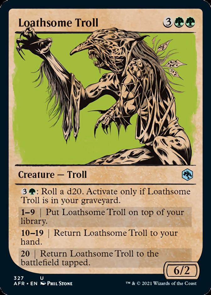 Loathsome Troll (Showcase) [Dungeons & Dragons: Adventures in the Forg Loathsome Troll (Showcase) [Dungeons & Dragons: Adventures in the Forg