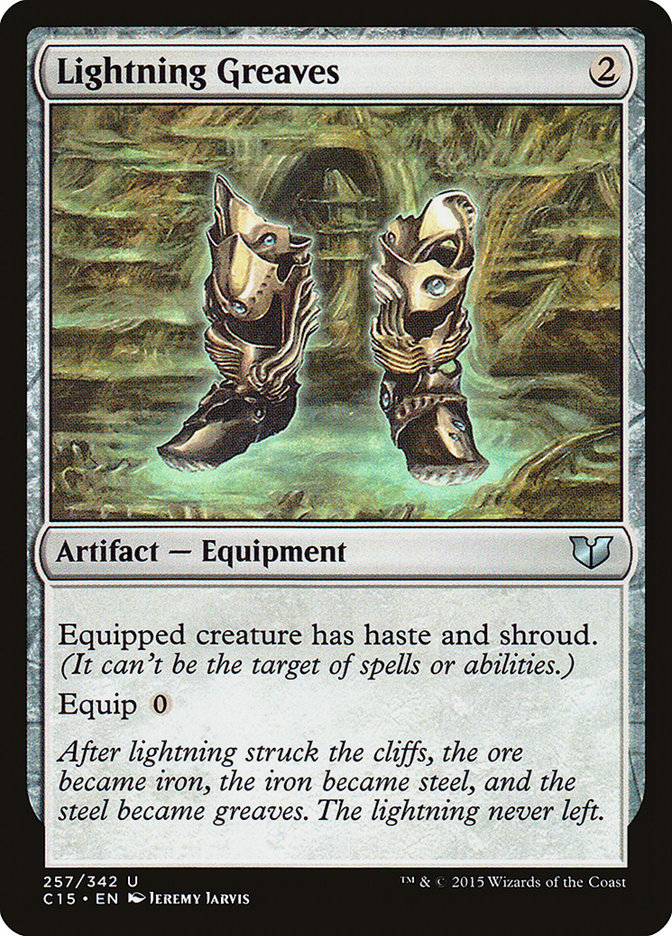 Lightning Greaves [Commander 2015]