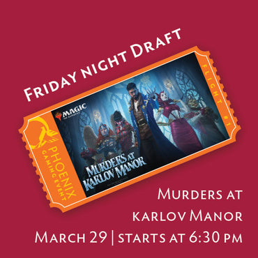 Friday Night Draft - March 29, 6:30 PM ticket