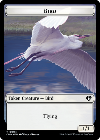 Bird Token [Commander Masters Tokens]
