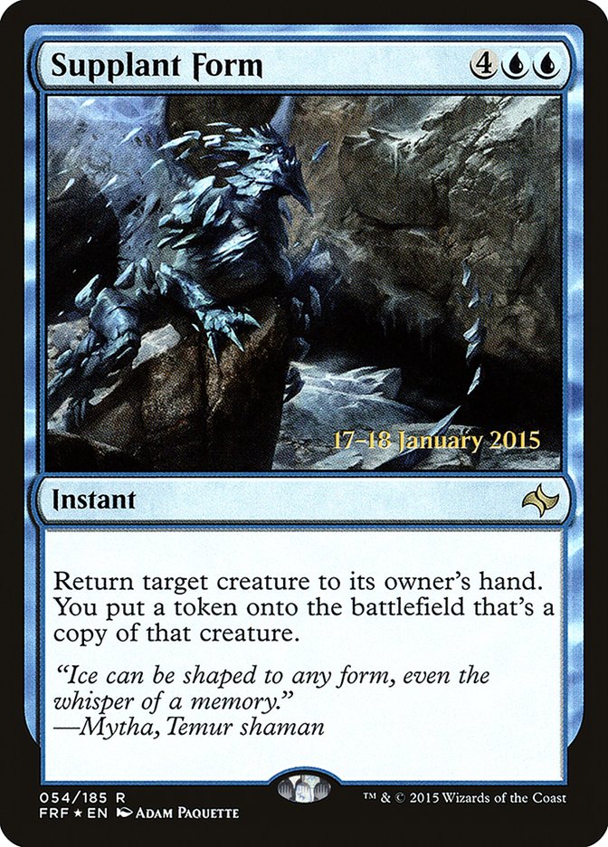 Supplant Form [Fate Reforged Prerelease Promos]