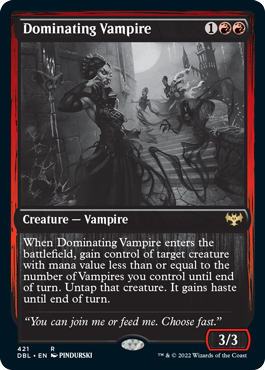 Dominating Vampire [Innistrad: Double Feature]