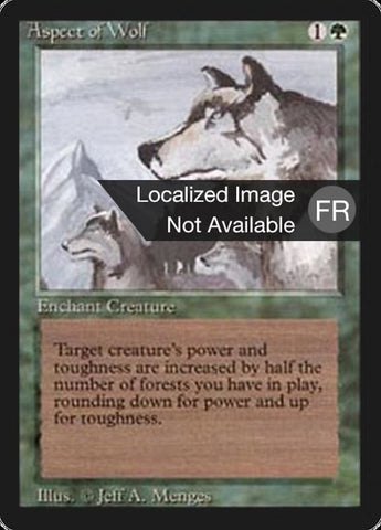 Aspect of Wolf [Foreign Black Border]