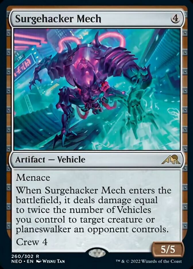 Surgehacker Mech [Kamigawa: Neon Dynasty]