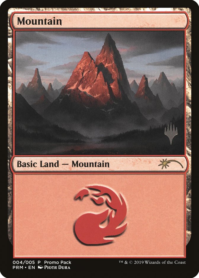 Mountain (4) [Core Set 2020 Promo Pack]