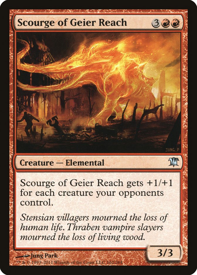 5th edition mtg card list Scourge of Geier Reach [Innistrad]