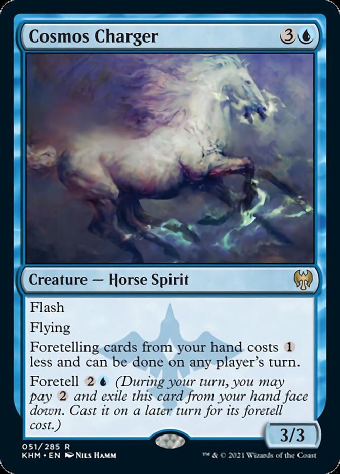 kaldheim rare cards Cosmos Charger [Kaldheim]