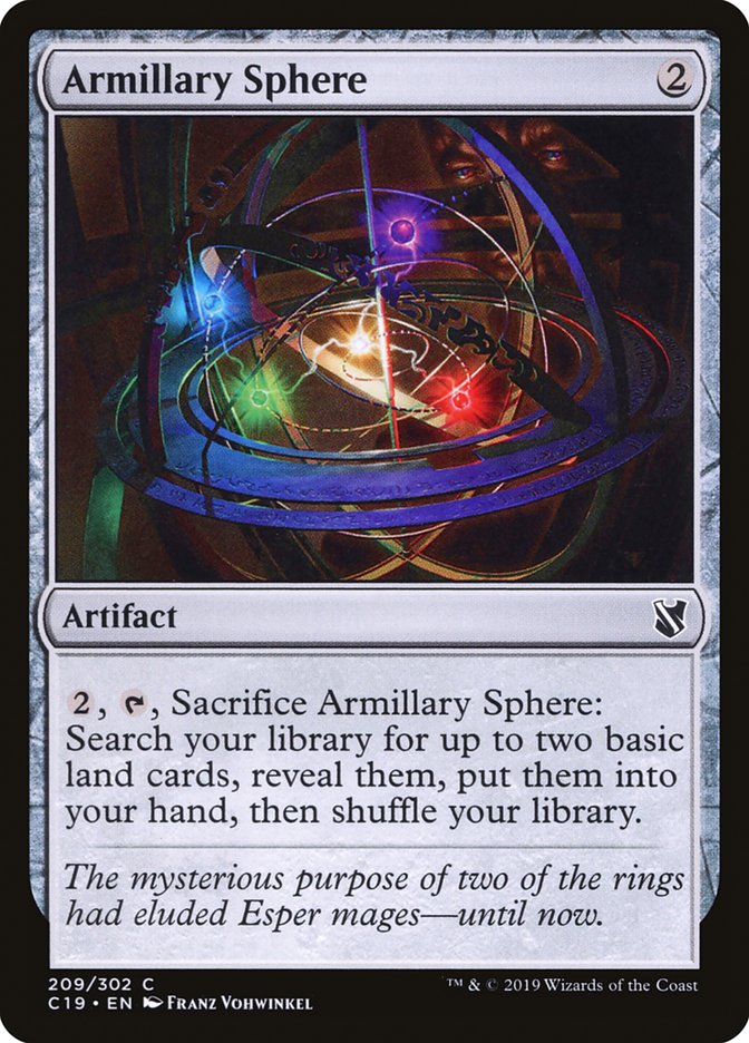 Armillary Sphere [Commander 2019]