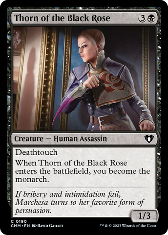 Thorn of the Black Rose [Commander Masters]