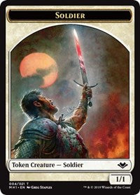Soldier (004) // Marit Lage (006) Double-Sided Token [Modern Horizons Tokens]