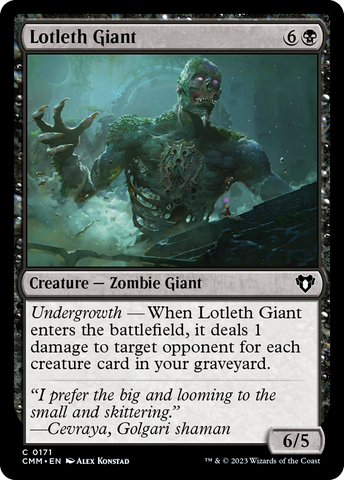 Lotleth Giant [Commander Masters]