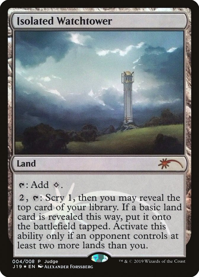 Isolated Watchtower [Judge Gift Cards 2019]