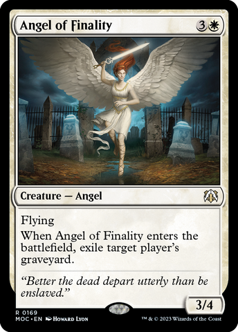 Angel of Finality [March of the Machine Commander]