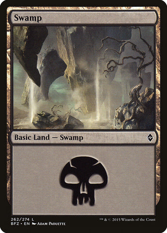 Swamp (262) [Battle for Zendikar]