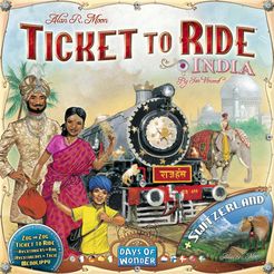 Ticket to Ride Map Collection 2 - India