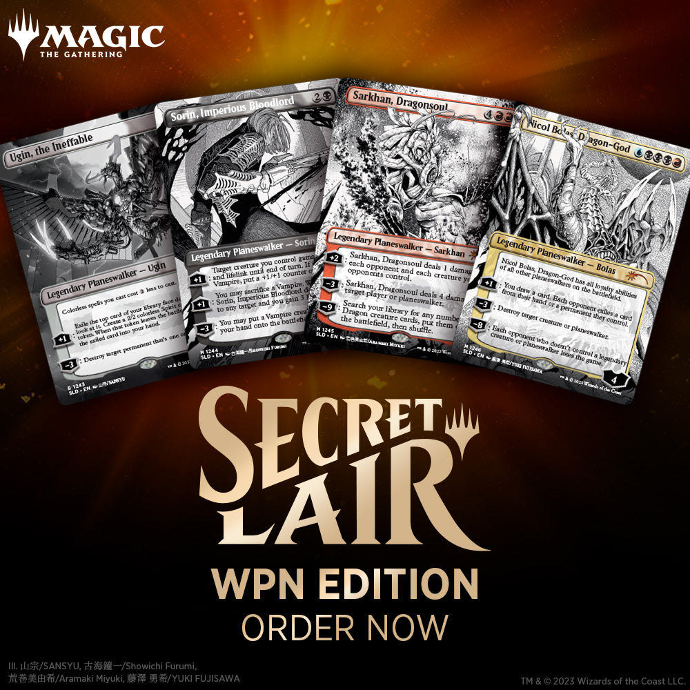 WPN Exclusive Secret Lair: More Borderless Planeswalkers