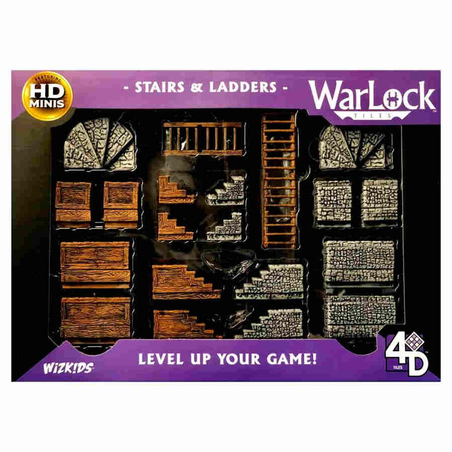 Warlock Tiles: Stairs and Ladders